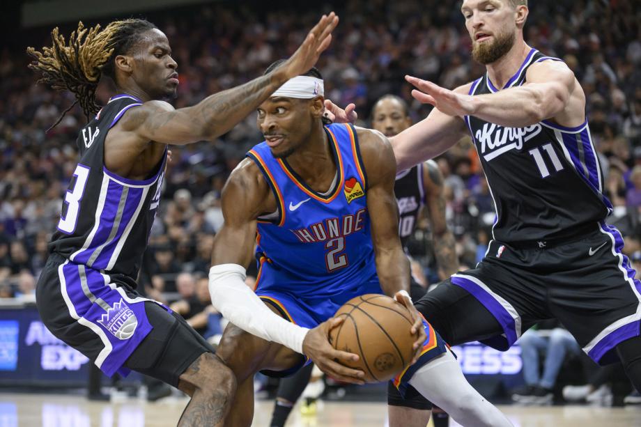 [图]NBA：雷霆121-105国王 亚历山大32分7板5助莆田电--